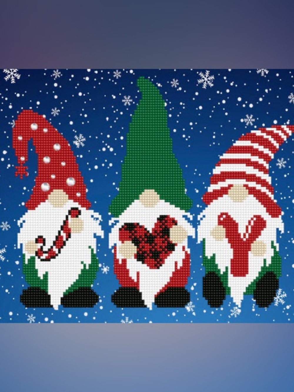 Diamond Art Joy Gnomes Diamond Painting-NWT